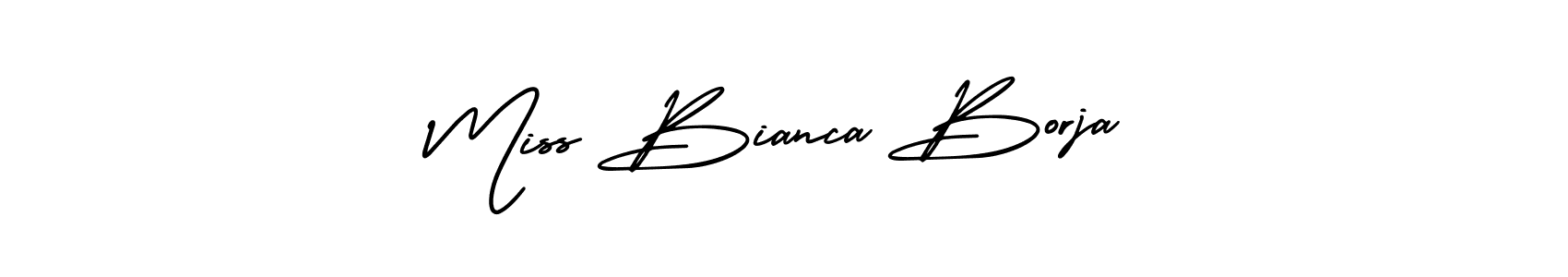 You can use this online signature creator to create a handwritten signature for the name Miss Bianca Borja. This is the best online autograph maker. Miss Bianca Borja signature style 3 images and pictures png