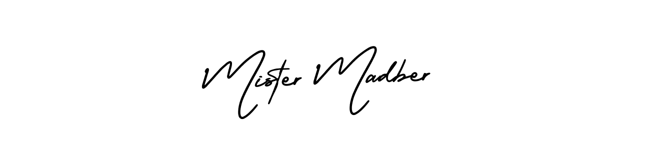 Make a beautiful signature design for name Mister Madber. With this signature (AmerikaSignatureDemo-Regular) style, you can create a handwritten signature for free. Mister Madber signature style 3 images and pictures png