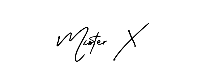 How to make Mister X signature? AmerikaSignatureDemo-Regular is a professional autograph style. Create handwritten signature for Mister X name. Mister X signature style 3 images and pictures png