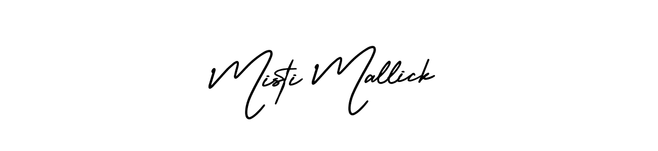 How to make Misti Mallick signature? AmerikaSignatureDemo-Regular is a professional autograph style. Create handwritten signature for Misti Mallick name. Misti Mallick signature style 3 images and pictures png