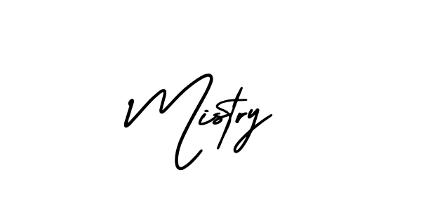 Mistry stylish signature style. Best Handwritten Sign (AmerikaSignatureDemo-Regular) for my name. Handwritten Signature Collection Ideas for my name Mistry. Mistry signature style 3 images and pictures png