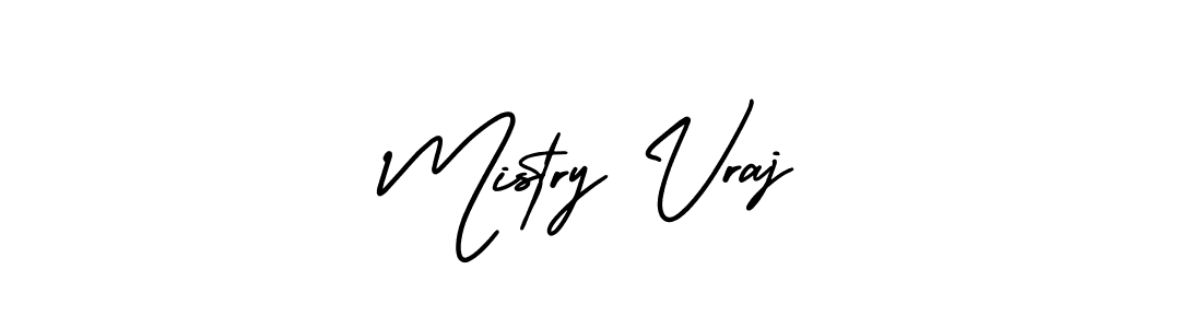 if you are searching for the best signature style for your name Mistry Vraj. so please give up your signature search. here we have designed multiple signature styles  using AmerikaSignatureDemo-Regular. Mistry Vraj signature style 3 images and pictures png