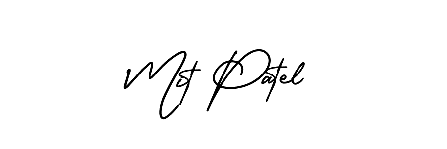 Check out images of Autograph of Mit Patel name. Actor Mit Patel Signature Style. AmerikaSignatureDemo-Regular is a professional sign style online. Mit Patel signature style 3 images and pictures png