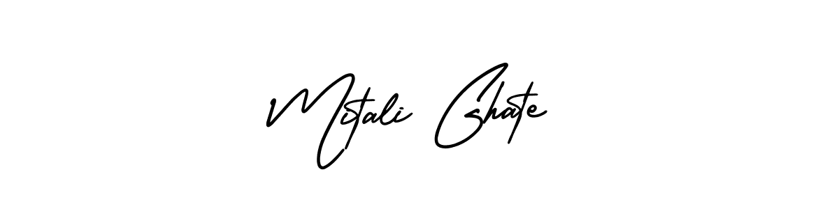 This is the best signature style for the Mitali Ghate name. Also you like these signature font (AmerikaSignatureDemo-Regular). Mix name signature. Mitali Ghate signature style 3 images and pictures png