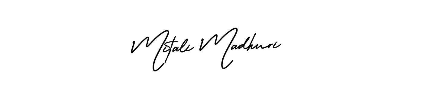 Once you've used our free online signature maker to create your best signature AmerikaSignatureDemo-Regular style, it's time to enjoy all of the benefits that Mitali Madhuri name signing documents. Mitali Madhuri signature style 3 images and pictures png