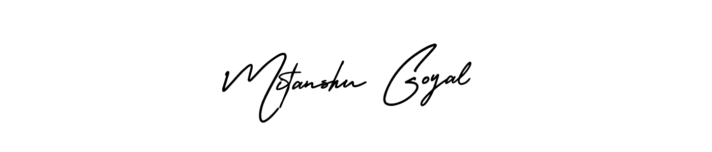 Make a beautiful signature design for name Mitanshu Goyal. Use this online signature maker to create a handwritten signature for free. Mitanshu Goyal signature style 3 images and pictures png