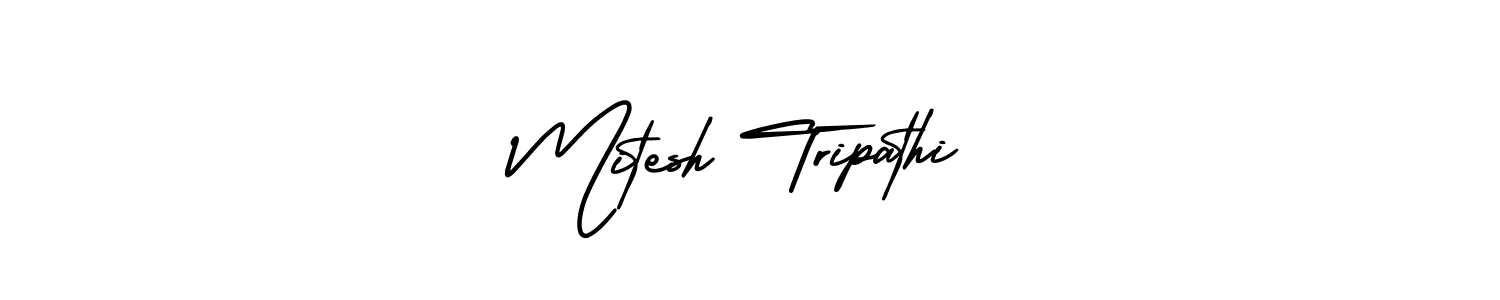 Best and Professional Signature Style for Mitesh Tripathi. AmerikaSignatureDemo-Regular Best Signature Style Collection. Mitesh Tripathi signature style 3 images and pictures png