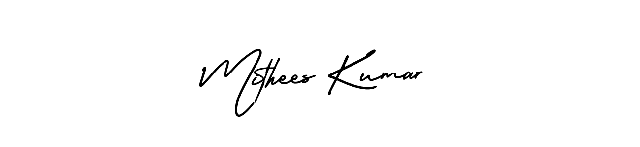 Also You can easily find your signature by using the search form. We will create Mithees Kumar name handwritten signature images for you free of cost using AmerikaSignatureDemo-Regular sign style. Mithees Kumar signature style 3 images and pictures png