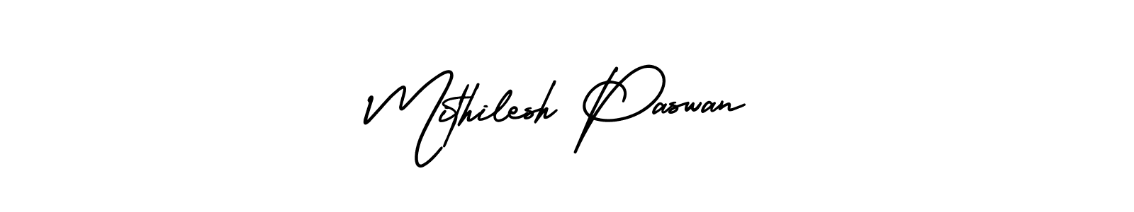 Once you've used our free online signature maker to create your best signature AmerikaSignatureDemo-Regular style, it's time to enjoy all of the benefits that Mithilesh Paswan name signing documents. Mithilesh Paswan signature style 3 images and pictures png