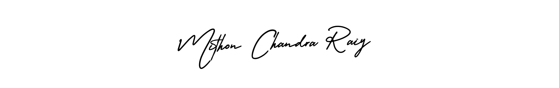 Check out images of Autograph of Mithon Chandra Raiy name. Actor Mithon Chandra Raiy Signature Style. AmerikaSignatureDemo-Regular is a professional sign style online. Mithon Chandra Raiy signature style 3 images and pictures png