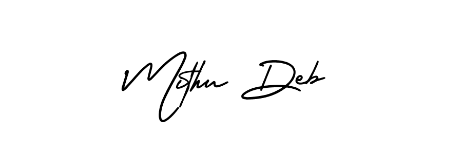 Once you've used our free online signature maker to create your best signature AmerikaSignatureDemo-Regular style, it's time to enjoy all of the benefits that Mithu Deb name signing documents. Mithu Deb signature style 3 images and pictures png