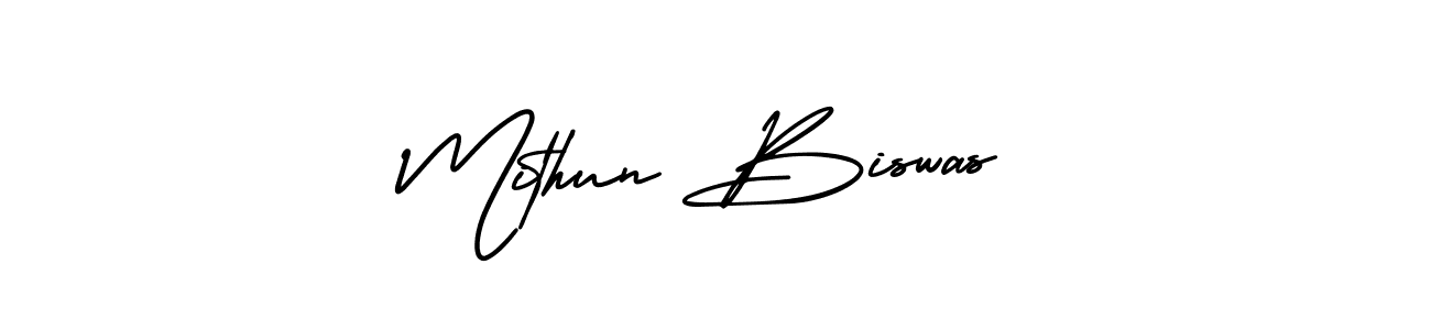 Make a short Mithun Biswas signature style. Manage your documents anywhere anytime using AmerikaSignatureDemo-Regular. Create and add eSignatures, submit forms, share and send files easily. Mithun Biswas signature style 3 images and pictures png