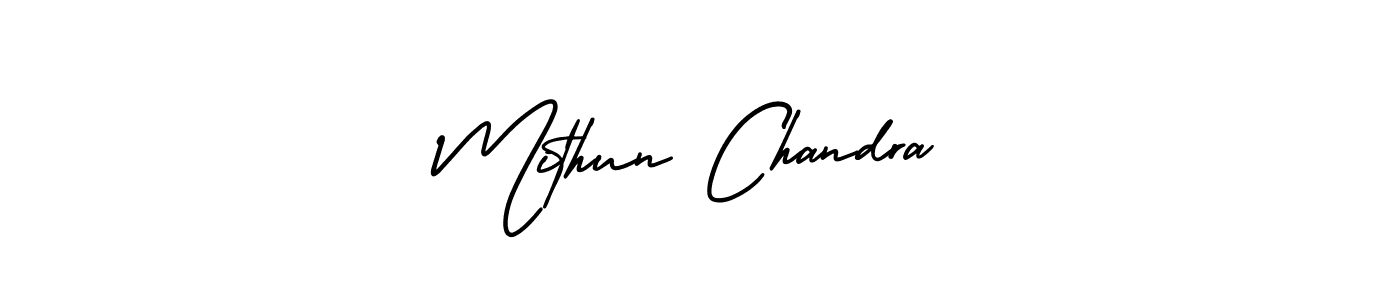 Once you've used our free online signature maker to create your best signature AmerikaSignatureDemo-Regular style, it's time to enjoy all of the benefits that Mithun Chandra name signing documents. Mithun Chandra signature style 3 images and pictures png