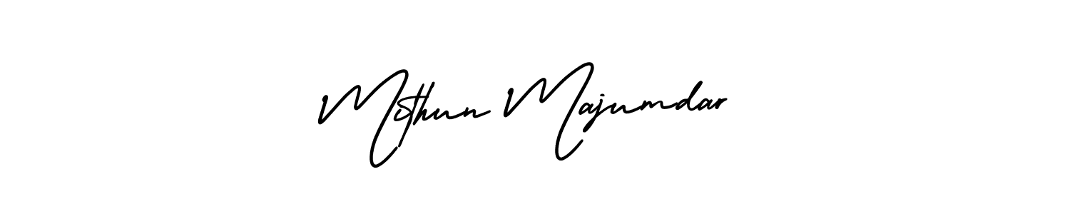 if you are searching for the best signature style for your name Mithun Majumdar. so please give up your signature search. here we have designed multiple signature styles  using AmerikaSignatureDemo-Regular. Mithun Majumdar signature style 3 images and pictures png