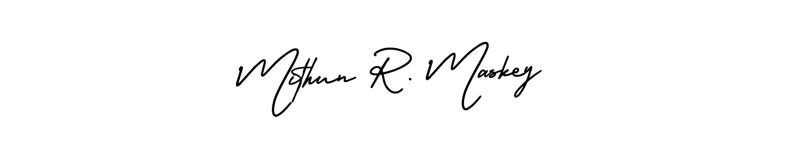 Once you've used our free online signature maker to create your best signature AmerikaSignatureDemo-Regular style, it's time to enjoy all of the benefits that Mithun R. Maskey name signing documents. Mithun R. Maskey signature style 3 images and pictures png