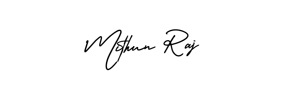 Similarly AmerikaSignatureDemo-Regular is the best handwritten signature design. Signature creator online .You can use it as an online autograph creator for name Mithun Raj. Mithun Raj signature style 3 images and pictures png