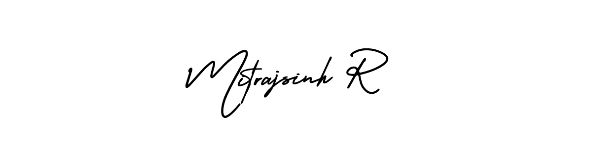 Also we have Mitrajsinh R name is the best signature style. Create professional handwritten signature collection using AmerikaSignatureDemo-Regular autograph style. Mitrajsinh R signature style 3 images and pictures png