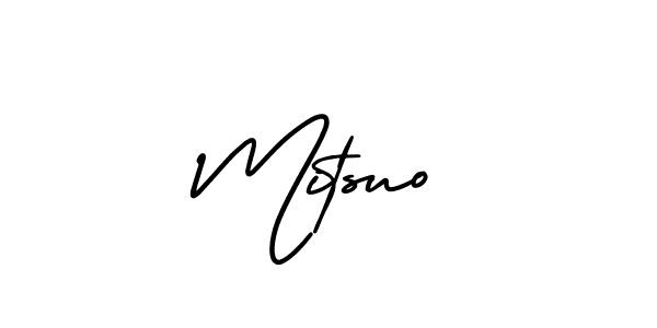 Make a short Mitsuo signature style. Manage your documents anywhere anytime using AmerikaSignatureDemo-Regular. Create and add eSignatures, submit forms, share and send files easily. Mitsuo signature style 3 images and pictures png