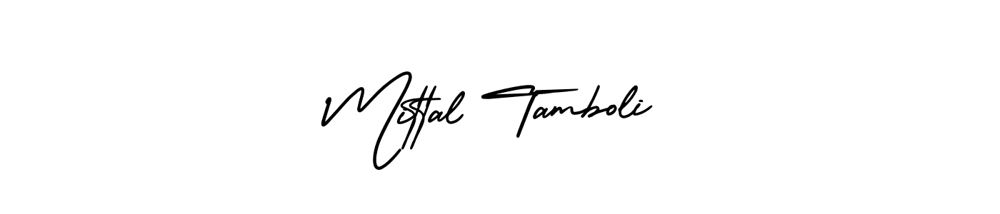 How to make Mittal Tamboli signature? AmerikaSignatureDemo-Regular is a professional autograph style. Create handwritten signature for Mittal Tamboli name. Mittal Tamboli signature style 3 images and pictures png