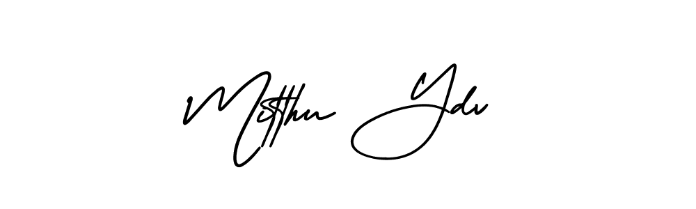 Create a beautiful signature design for name Mitthu Ydv. With this signature (AmerikaSignatureDemo-Regular) fonts, you can make a handwritten signature for free. Mitthu Ydv signature style 3 images and pictures png