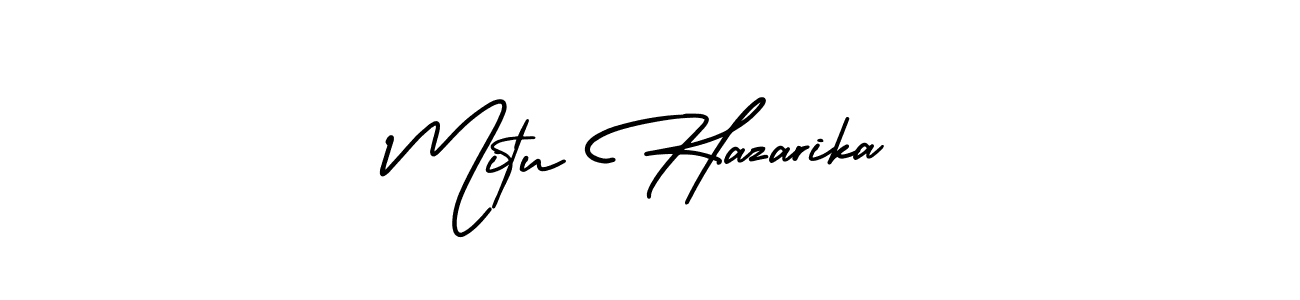 Once you've used our free online signature maker to create your best signature AmerikaSignatureDemo-Regular style, it's time to enjoy all of the benefits that Mitu Hazarika name signing documents. Mitu Hazarika signature style 3 images and pictures png