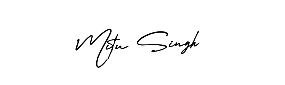Make a short Mitu Singh signature style. Manage your documents anywhere anytime using AmerikaSignatureDemo-Regular. Create and add eSignatures, submit forms, share and send files easily. Mitu Singh signature style 3 images and pictures png