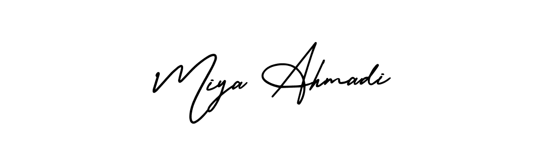 You can use this online signature creator to create a handwritten signature for the name Miya Ahmadi. This is the best online autograph maker. Miya Ahmadi signature style 3 images and pictures png