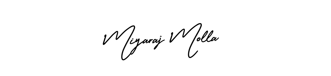 Design your own signature with our free online signature maker. With this signature software, you can create a handwritten (AmerikaSignatureDemo-Regular) signature for name Miyaraj Molla. Miyaraj Molla signature style 3 images and pictures png