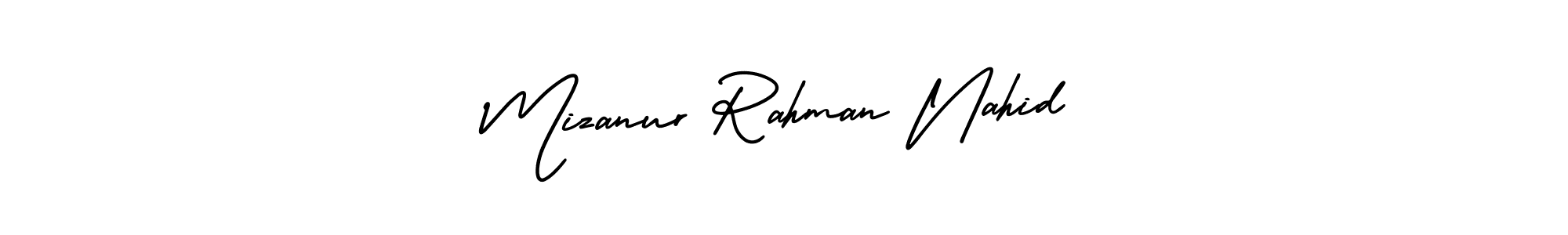 Make a beautiful signature design for name Mizanur Rahman Nahid. Use this online signature maker to create a handwritten signature for free. Mizanur Rahman Nahid signature style 3 images and pictures png