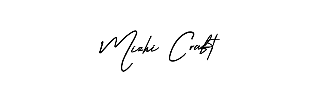 Make a beautiful signature design for name Mizhi Craft. Use this online signature maker to create a handwritten signature for free. Mizhi Craft signature style 3 images and pictures png