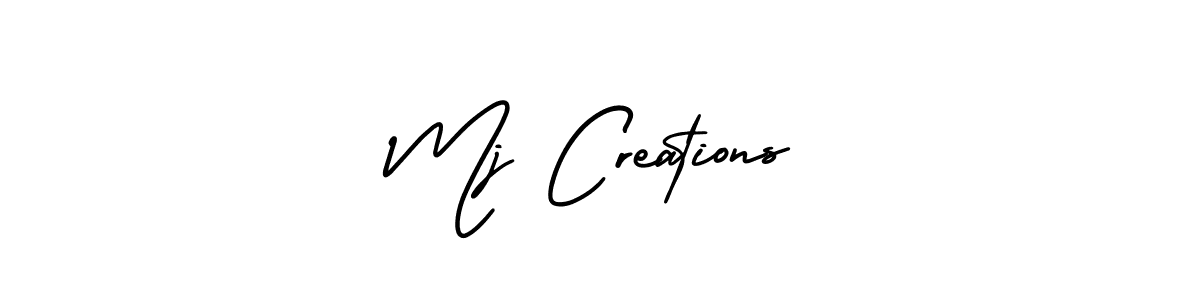 Make a short Mj Creations signature style. Manage your documents anywhere anytime using AmerikaSignatureDemo-Regular. Create and add eSignatures, submit forms, share and send files easily. Mj Creations signature style 3 images and pictures png