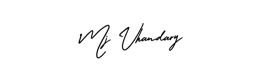 Here are the top 10 professional signature styles for the name Mj Vhandary. These are the best autograph styles you can use for your name. Mj Vhandary signature style 3 images and pictures png