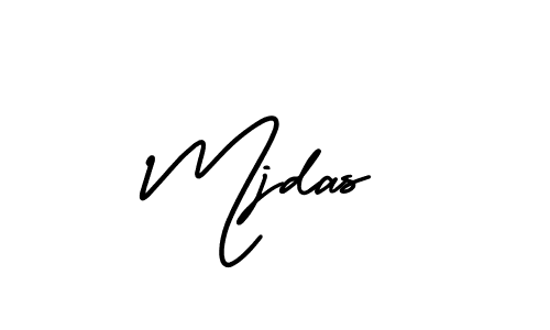 You should practise on your own different ways (AmerikaSignatureDemo-Regular) to write your name (Mjdas) in signature. don't let someone else do it for you. Mjdas signature style 3 images and pictures png