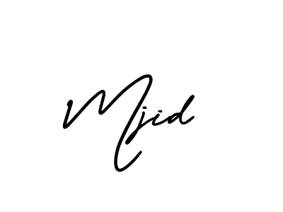This is the best signature style for the Mjid name. Also you like these signature font (AmerikaSignatureDemo-Regular). Mix name signature. Mjid signature style 3 images and pictures png