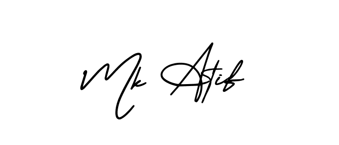 Here are the top 10 professional signature styles for the name Mk Atif. These are the best autograph styles you can use for your name. Mk Atif signature style 3 images and pictures png