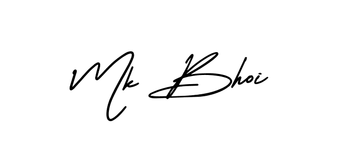 Also we have Mk Bhoi name is the best signature style. Create professional handwritten signature collection using AmerikaSignatureDemo-Regular autograph style. Mk Bhoi signature style 3 images and pictures png