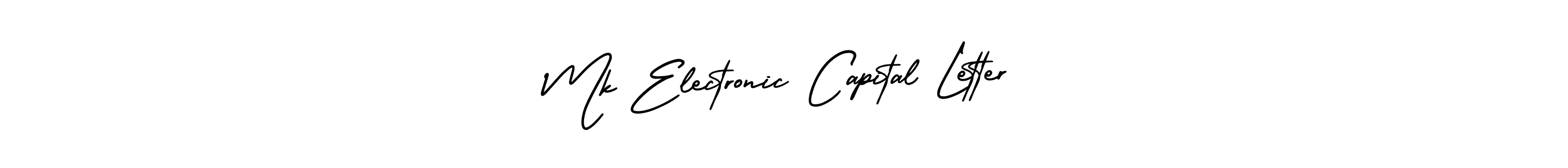 Mk Electronic Capital Letter stylish signature style. Best Handwritten Sign (AmerikaSignatureDemo-Regular) for my name. Handwritten Signature Collection Ideas for my name Mk Electronic Capital Letter. Mk Electronic Capital Letter signature style 3 images and pictures png