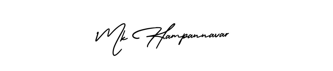 How to Draw Mk Hampannavar signature style? AmerikaSignatureDemo-Regular is a latest design signature styles for name Mk Hampannavar. Mk Hampannavar signature style 3 images and pictures png