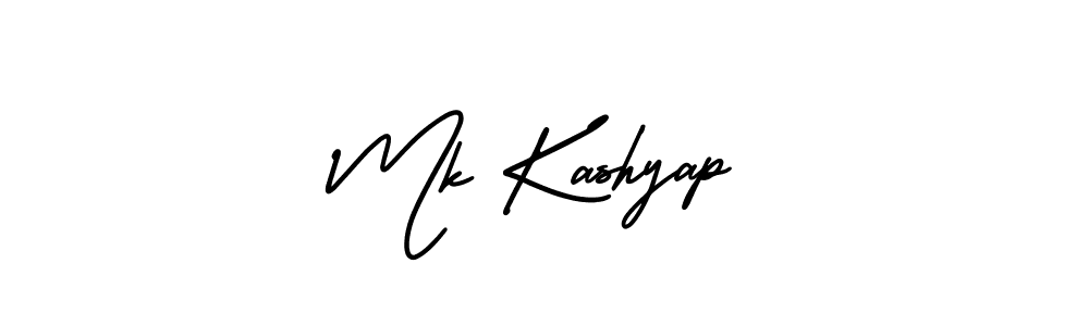 Also we have Mk Kashyap name is the best signature style. Create professional handwritten signature collection using AmerikaSignatureDemo-Regular autograph style. Mk Kashyap signature style 3 images and pictures png