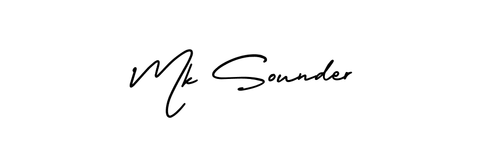 Once you've used our free online signature maker to create your best signature AmerikaSignatureDemo-Regular style, it's time to enjoy all of the benefits that Mk Sounder name signing documents. Mk Sounder signature style 3 images and pictures png