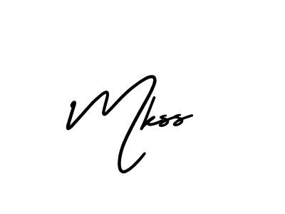 Similarly AmerikaSignatureDemo-Regular is the best handwritten signature design. Signature creator online .You can use it as an online autograph creator for name Mkss. Mkss signature style 3 images and pictures png