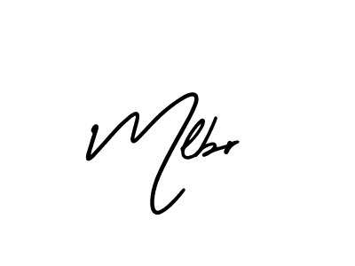 How to Draw Mlbr signature style? AmerikaSignatureDemo-Regular is a latest design signature styles for name Mlbr. Mlbr signature style 3 images and pictures png