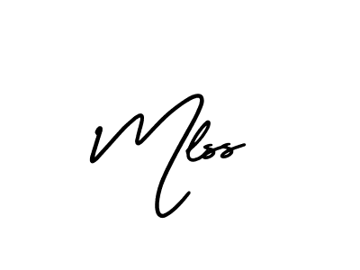 How to Draw Mlss signature style? AmerikaSignatureDemo-Regular is a latest design signature styles for name Mlss. Mlss signature style 3 images and pictures png