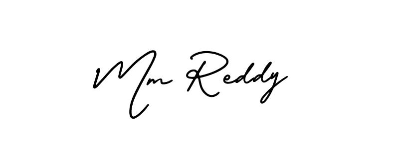 Also You can easily find your signature by using the search form. We will create Mm Reddy name handwritten signature images for you free of cost using AmerikaSignatureDemo-Regular sign style. Mm Reddy signature style 3 images and pictures png