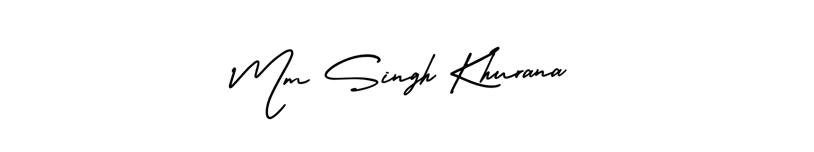 How to Draw Mm Singh Khurana signature style? AmerikaSignatureDemo-Regular is a latest design signature styles for name Mm Singh Khurana. Mm Singh Khurana signature style 3 images and pictures png