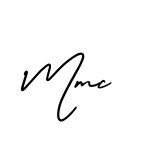 Create a beautiful signature design for name Mmc. With this signature (AmerikaSignatureDemo-Regular) fonts, you can make a handwritten signature for free. Mmc signature style 3 images and pictures png