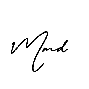How to Draw Mmd signature style? AmerikaSignatureDemo-Regular is a latest design signature styles for name Mmd. Mmd signature style 3 images and pictures png
