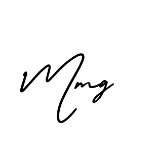 Design your own signature with our free online signature maker. With this signature software, you can create a handwritten (AmerikaSignatureDemo-Regular) signature for name Mmg. Mmg signature style 3 images and pictures png