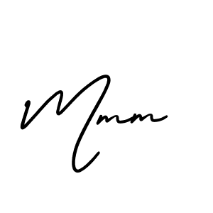 Create a beautiful signature design for name Mmm. With this signature (AmerikaSignatureDemo-Regular) fonts, you can make a handwritten signature for free. Mmm signature style 3 images and pictures png