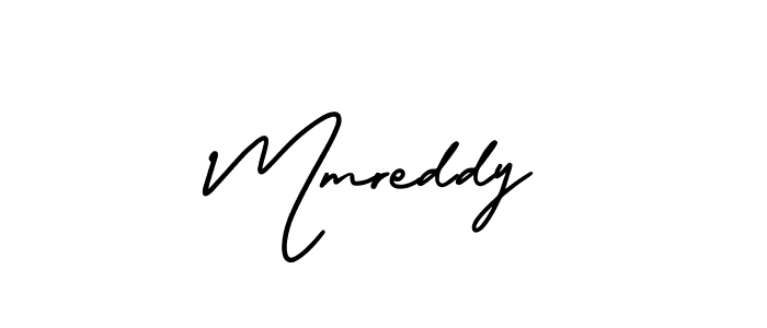 Make a beautiful signature design for name Mmreddy. With this signature (AmerikaSignatureDemo-Regular) style, you can create a handwritten signature for free. Mmreddy signature style 3 images and pictures png